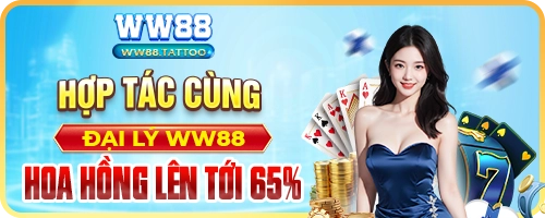 Hợp tác cùng đại lý ww88, hoa hồng lên tới 65%